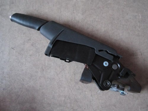 Handbremshebel leder schwarz - leder,