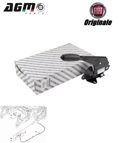 Original handbremshebel - original,