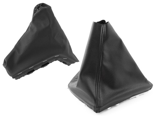 Schwarze handbremsmanschette - schwarze,